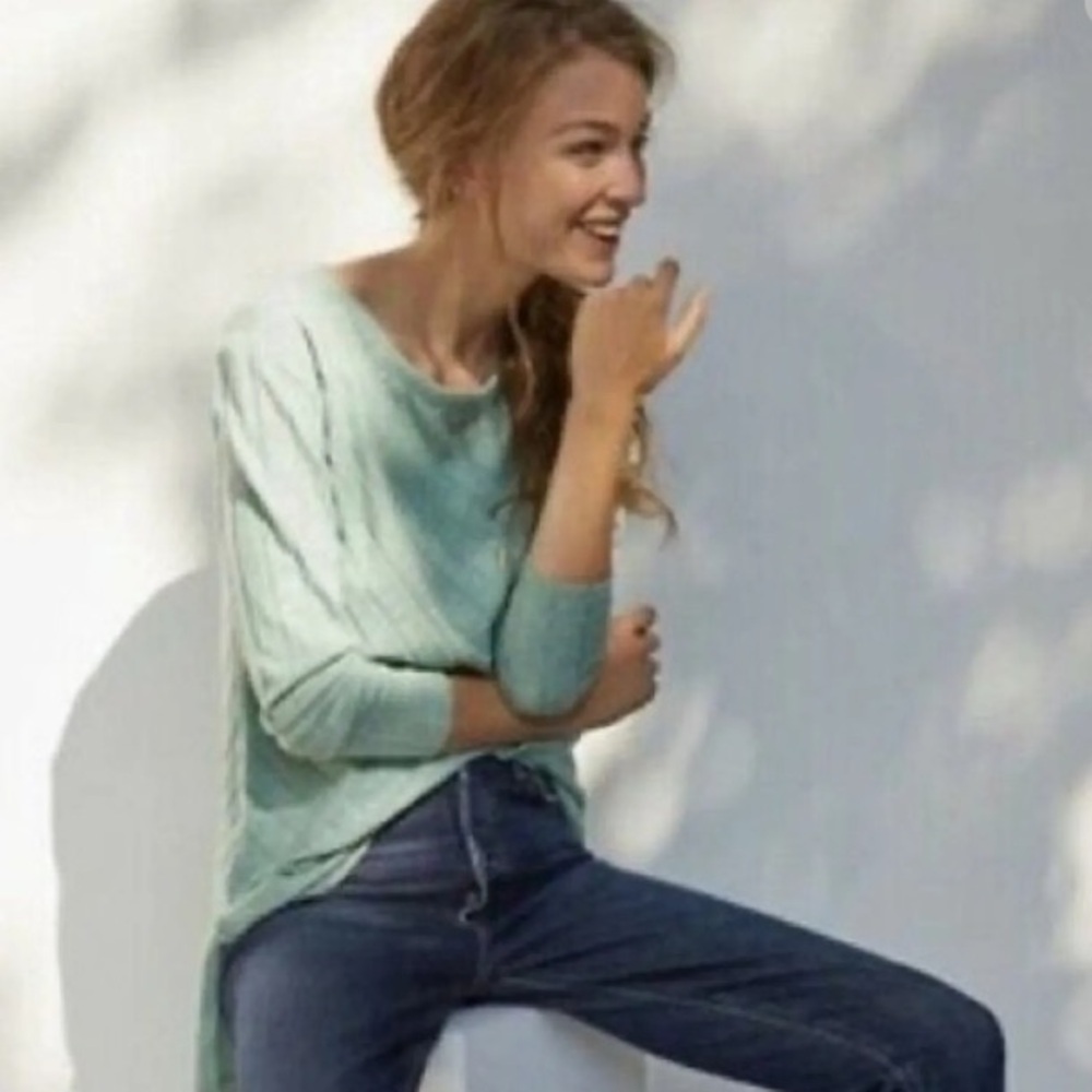 Anthropologie Maeve Devine Tunic Sweater